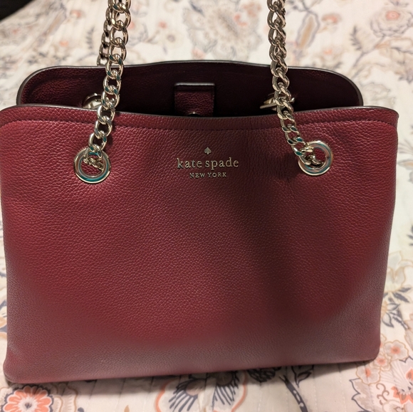 Kate Spade Burgundy Satchel and Wallet Set - Picture 6 of 16